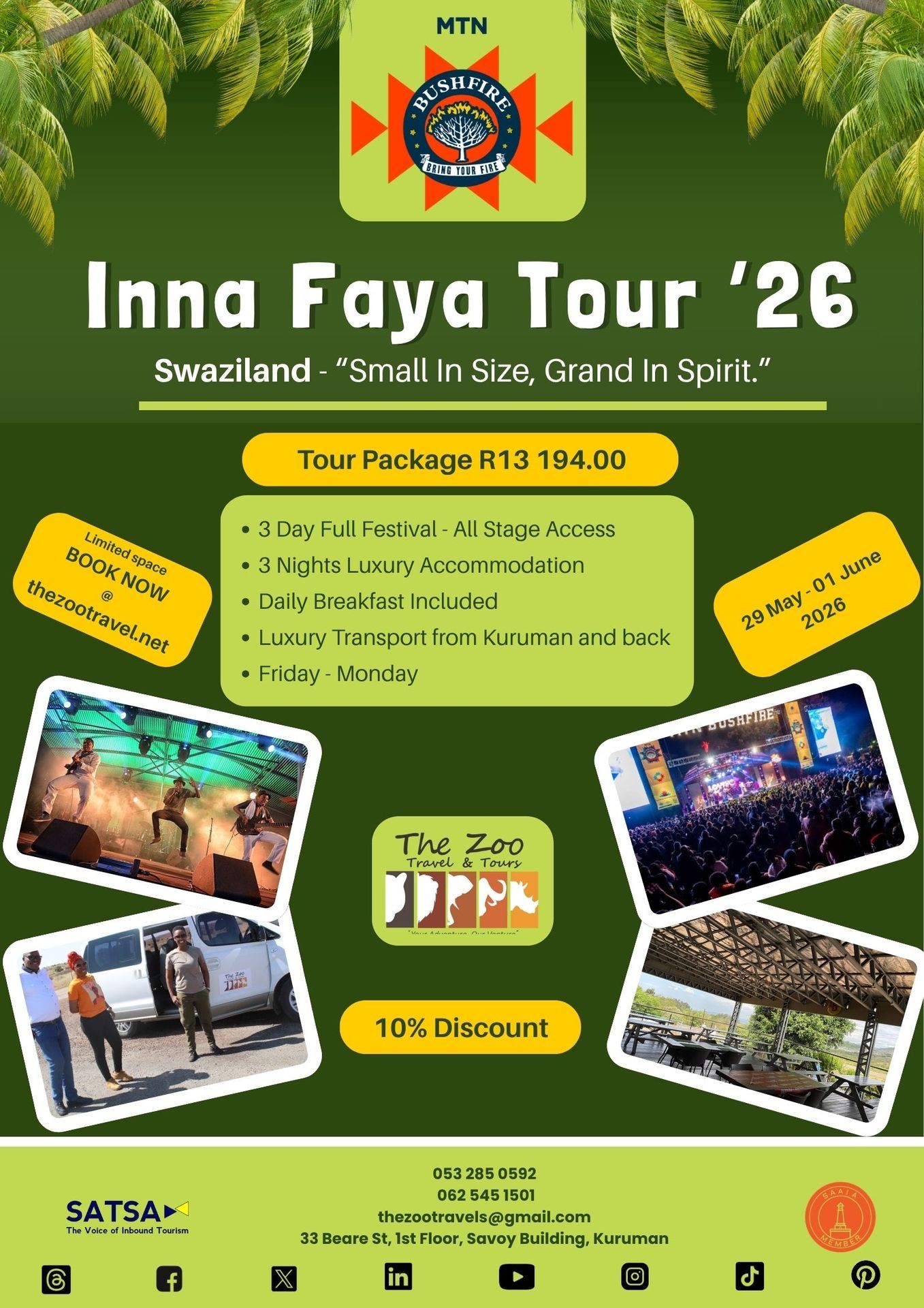Inna Faya Tour '26